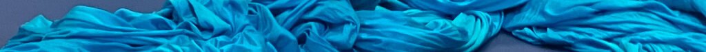 blue fabric